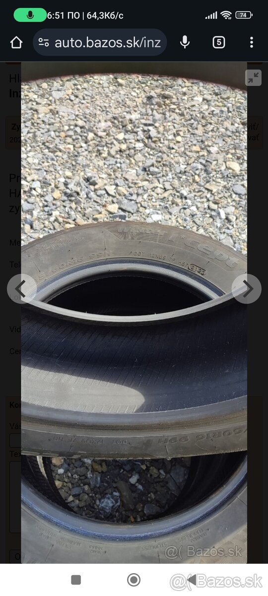 Hankook 215x60 R16 zimné