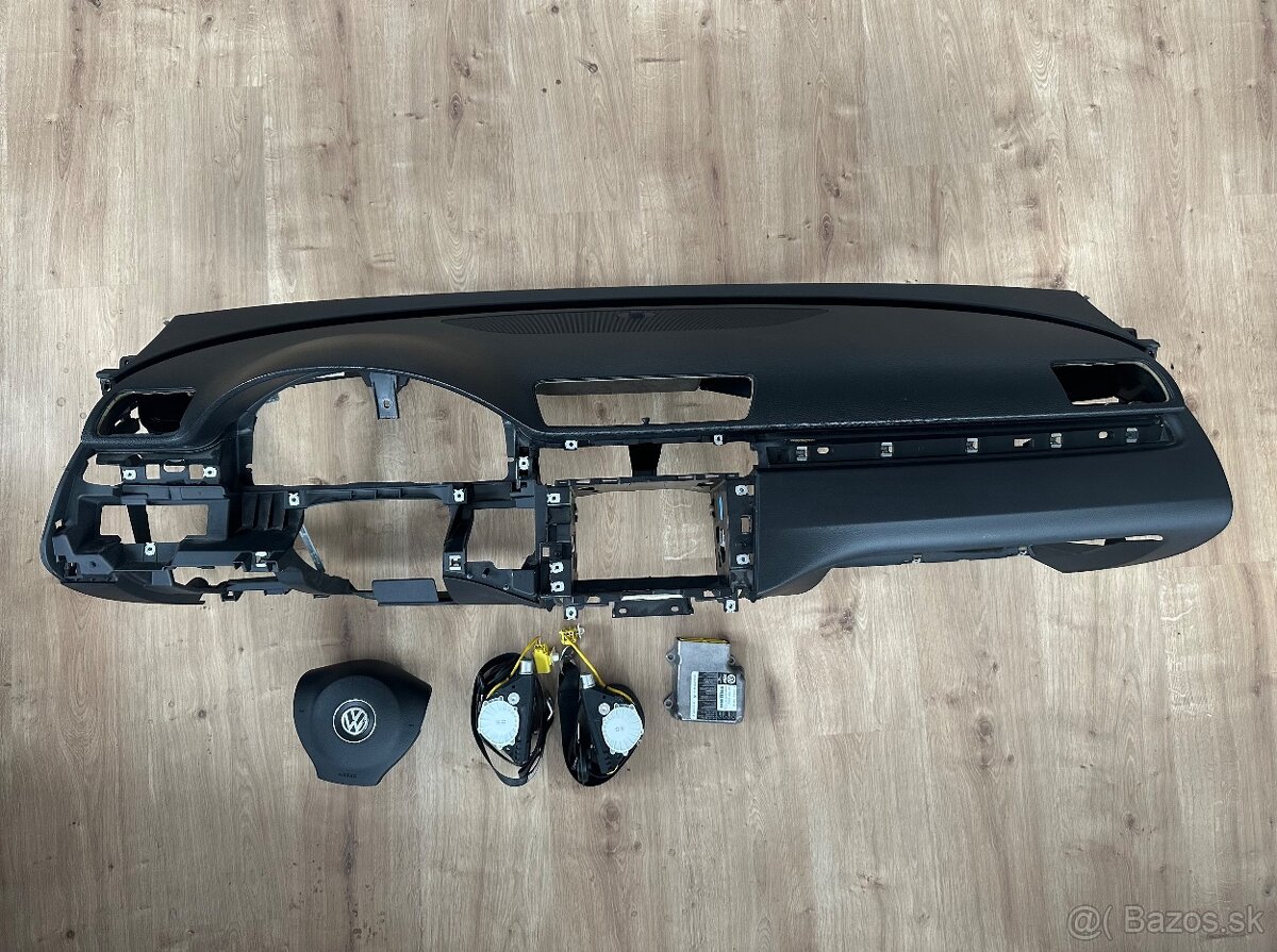 Palubná doska vw passat b7 airbagová sada
