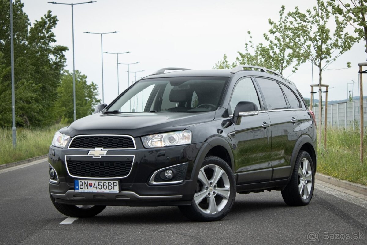 Chevrolet Captiva 2.2 D 4x4 7 MIEST, SK auto - 1.M