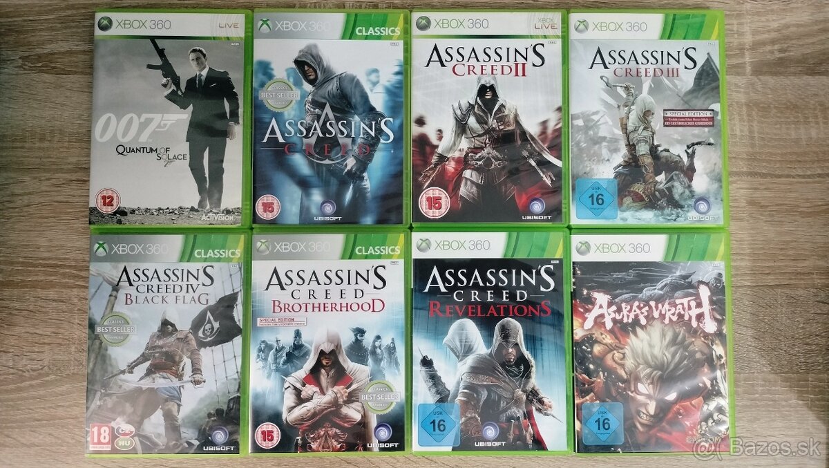 Originálne hry na Xbox 360 1/2