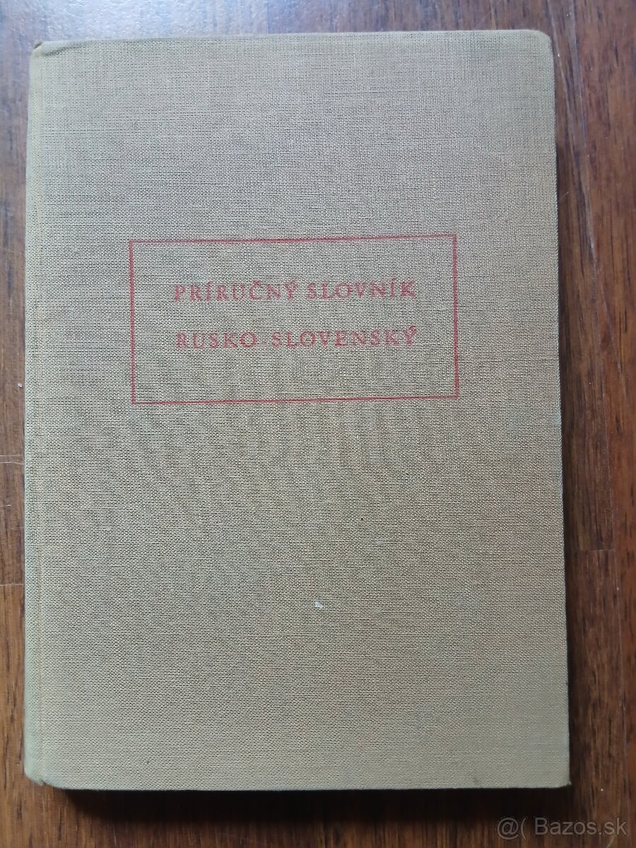 Prirucny slovnik Rusko Slovensky