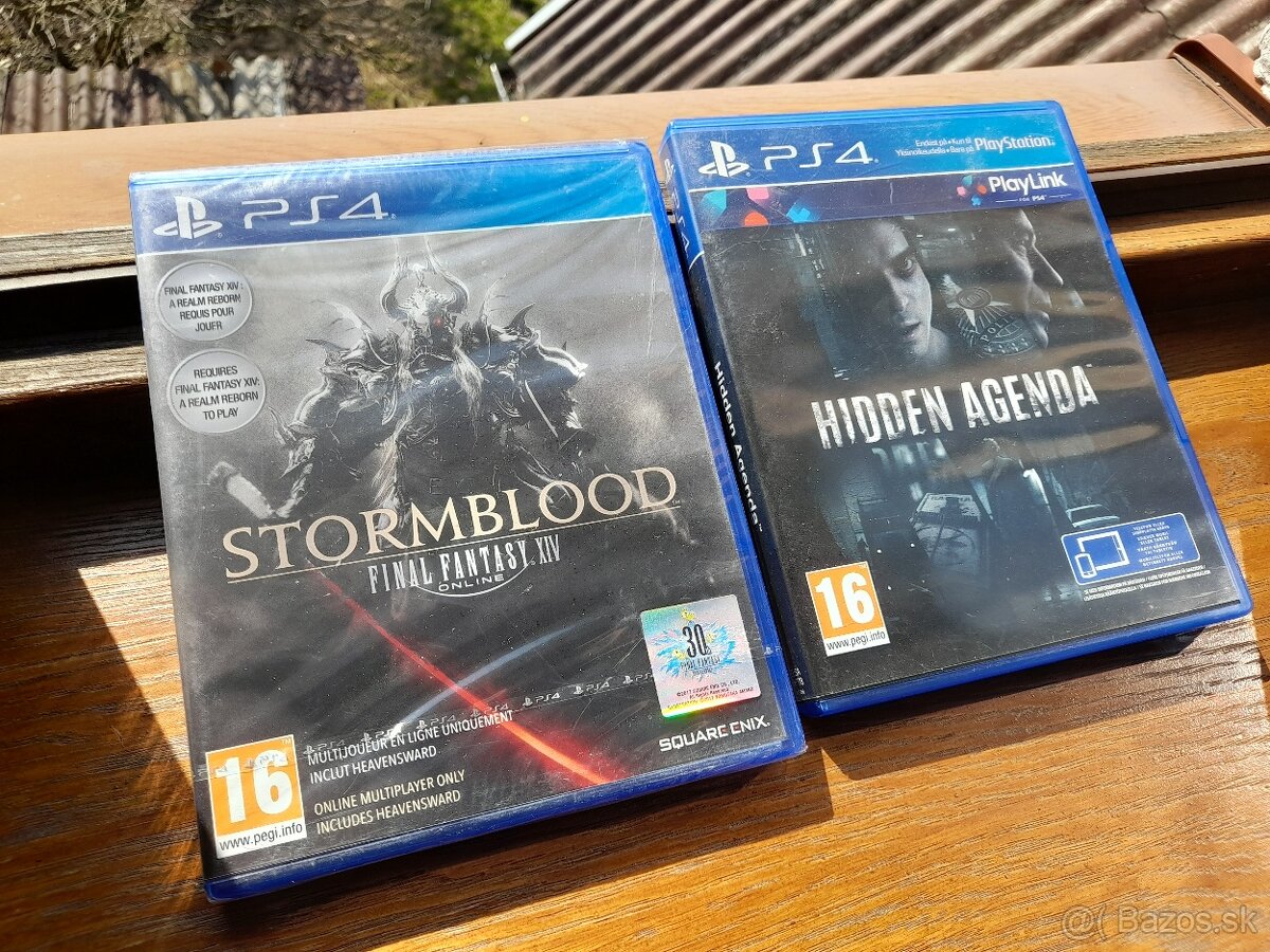 Predam 2 hry na playstation 4