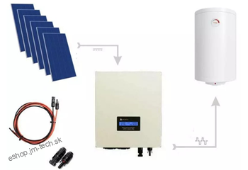 Fotovoltaicky ohrev vody kompletna sada s instalaciou