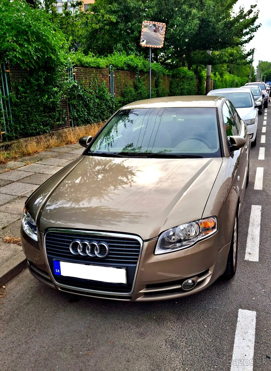 Audi A4 B7 1,6i 75KW Benzín, M5, ELEGANCE,