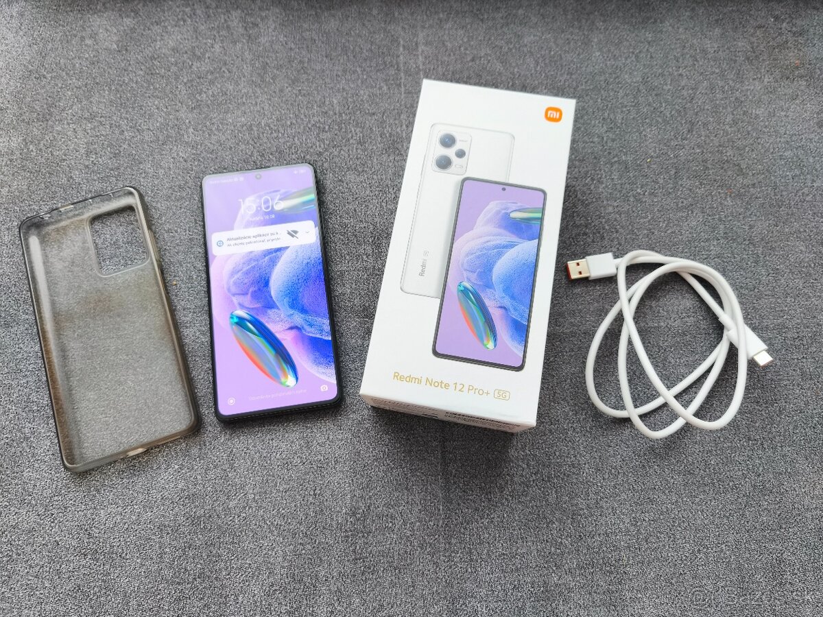 Predám Xiaomi Redmi Note 12 Pro+ 5G, 8GB / 256GB, čierny
