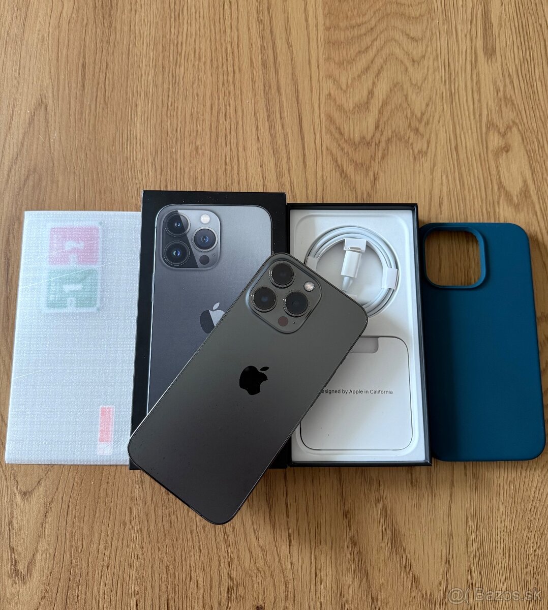 iPhone 13 Pro 128 gb Graphite - komplet príslušenstvo,zaruka