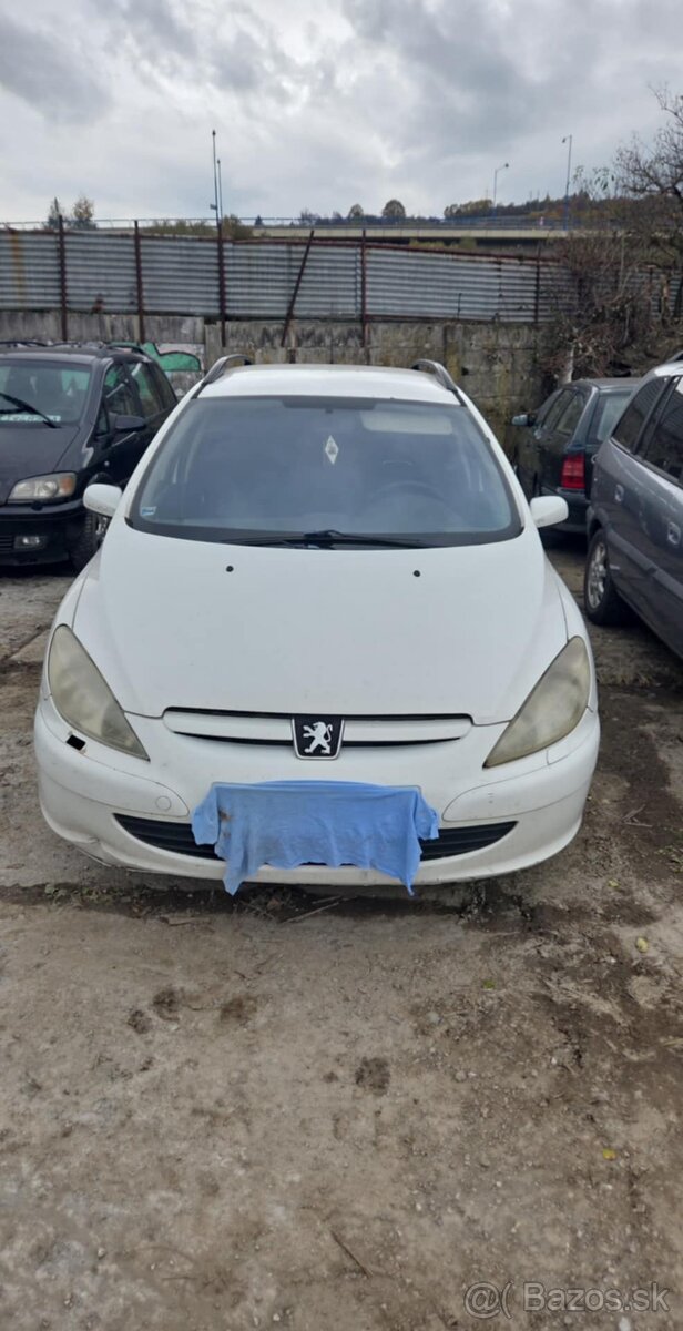 Peugeot 307 2.0hdi Rozpredam na náhradné diely