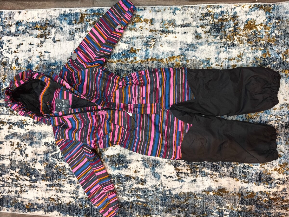 Dievčenský zimný overal COLOR KIDS-Coverall 110 veľkosť
