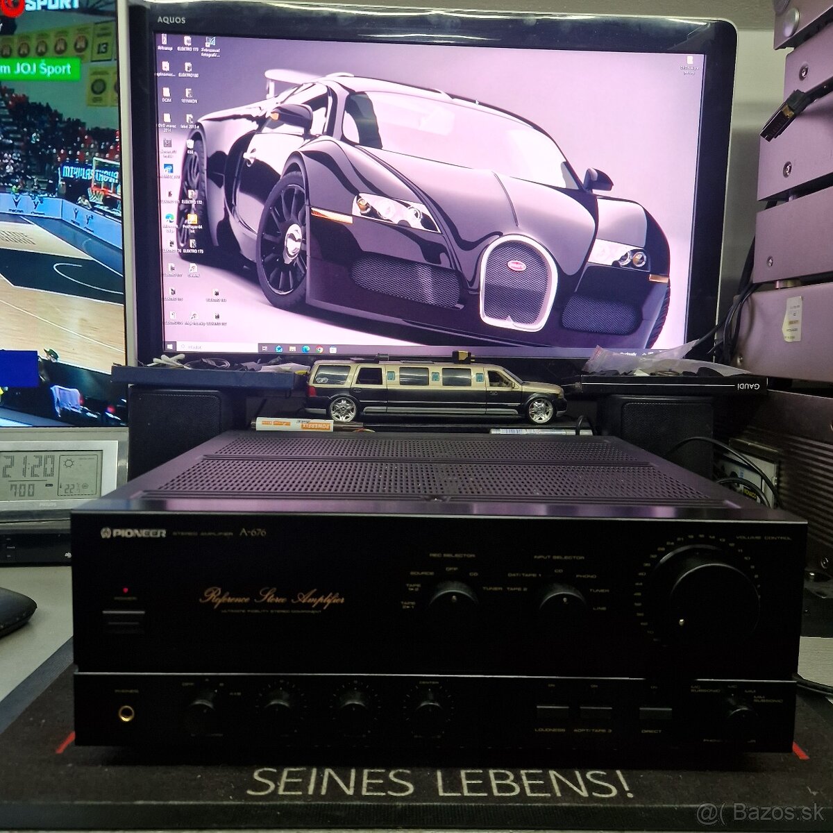 PIONEER A-676...integrovaný stereo zosilovač..