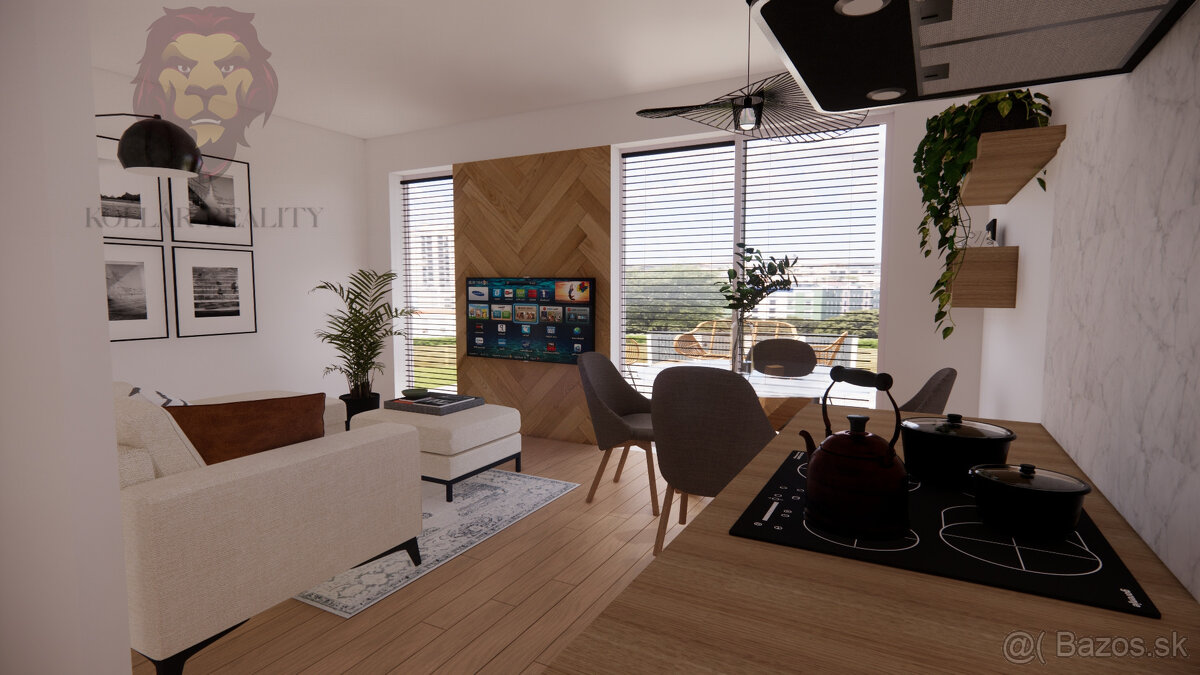 3 - izbový mezonet v bytovom dome v obci Banka, Piešťany