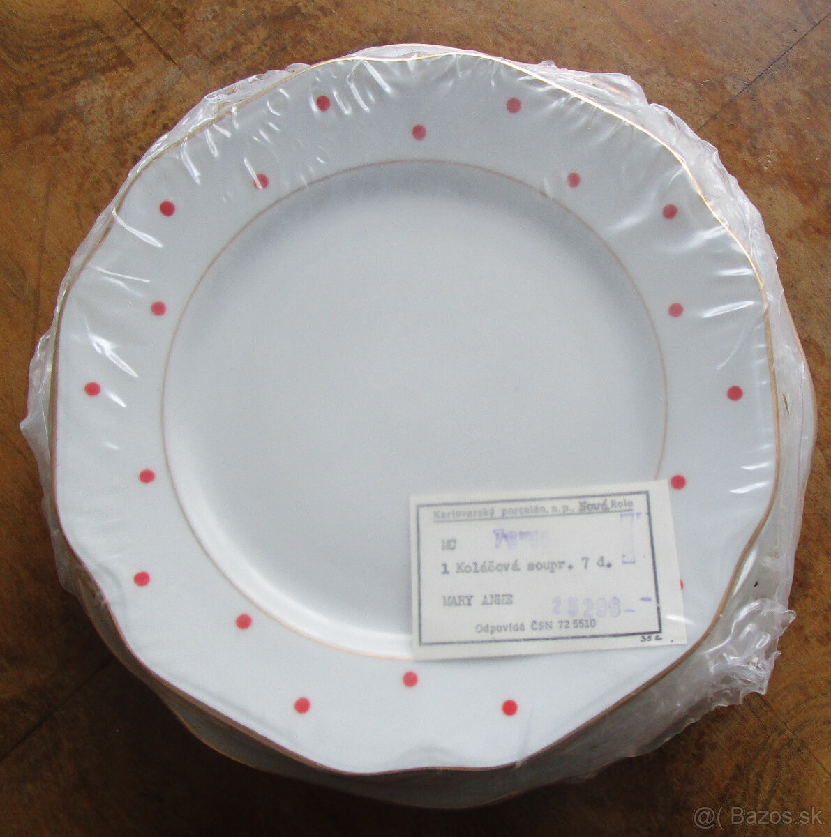 Predám koláčovú súpravu, karlovarský porcelán