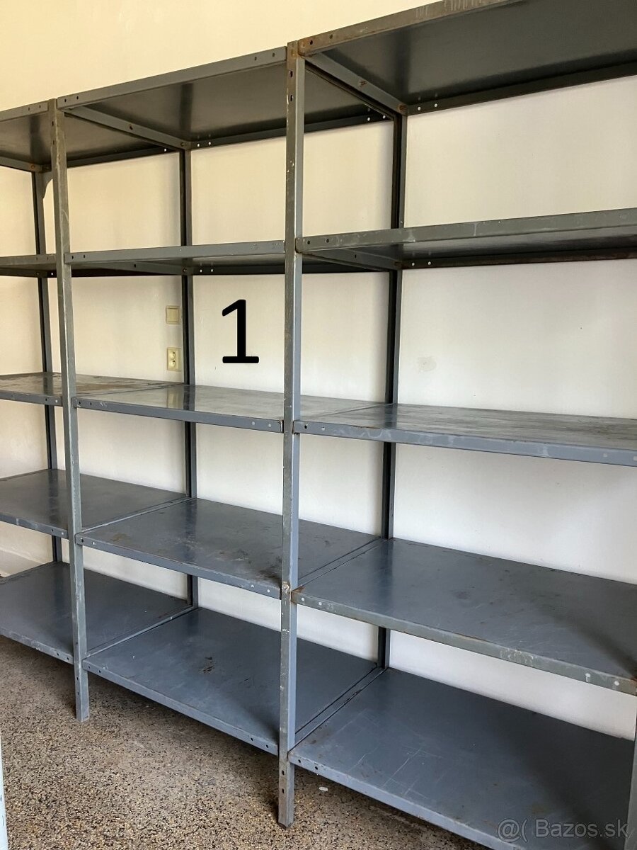 Extra silné poctivé železné police a regále