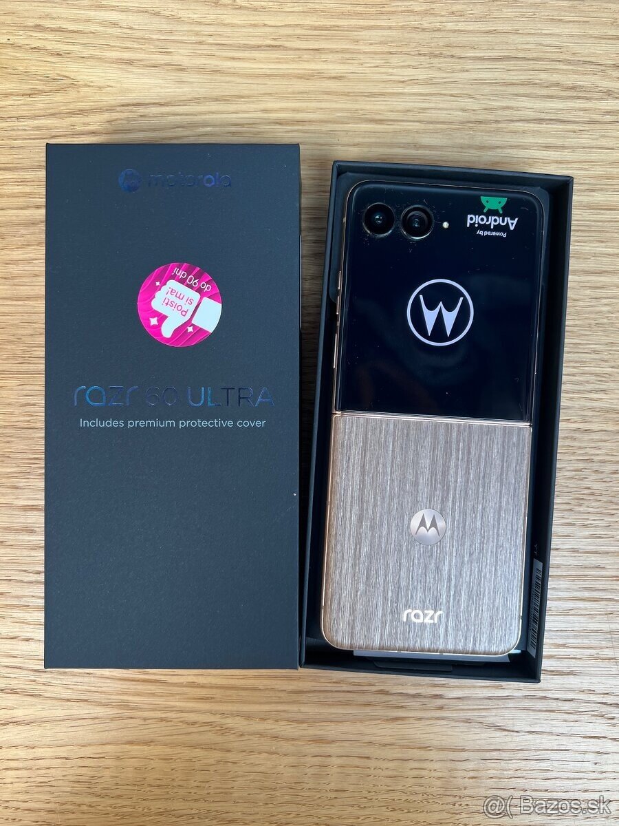 Predám MOTO RAZR 60 ULTRA 16GB/512GB, TOP stav, ZARUKA