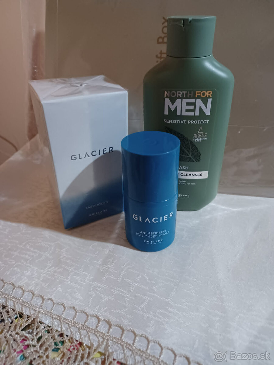 Glacier pánska vôňa, - sada