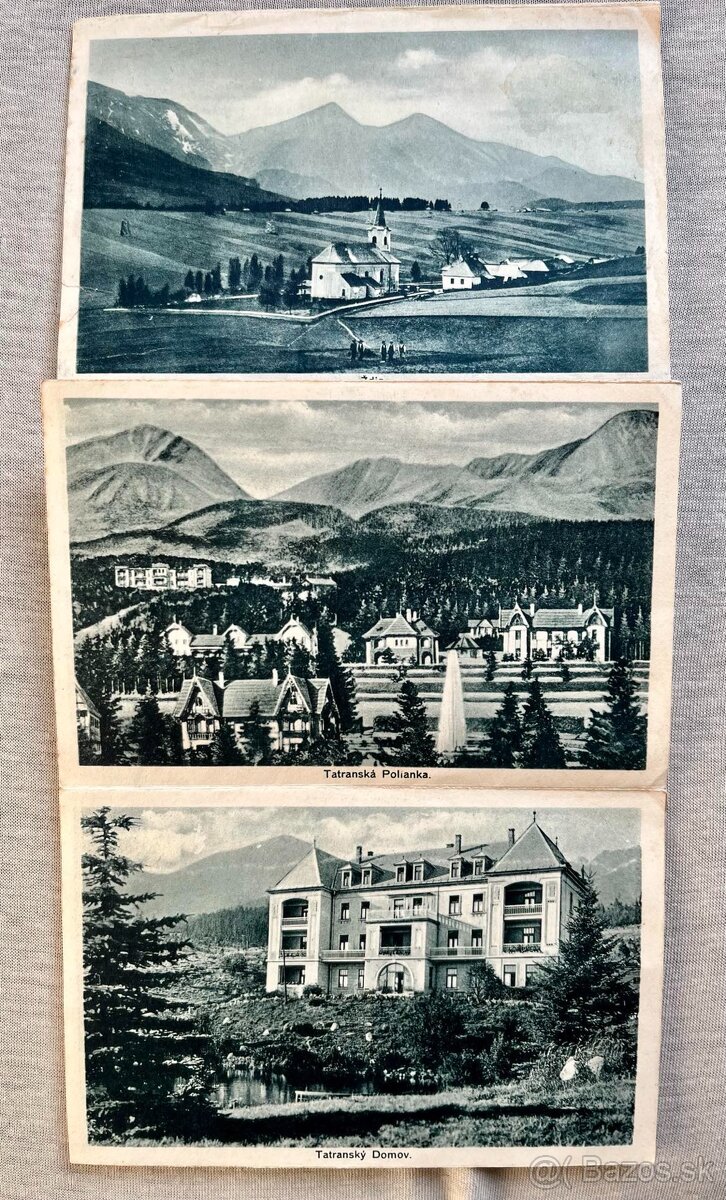 pohladnice Tatry