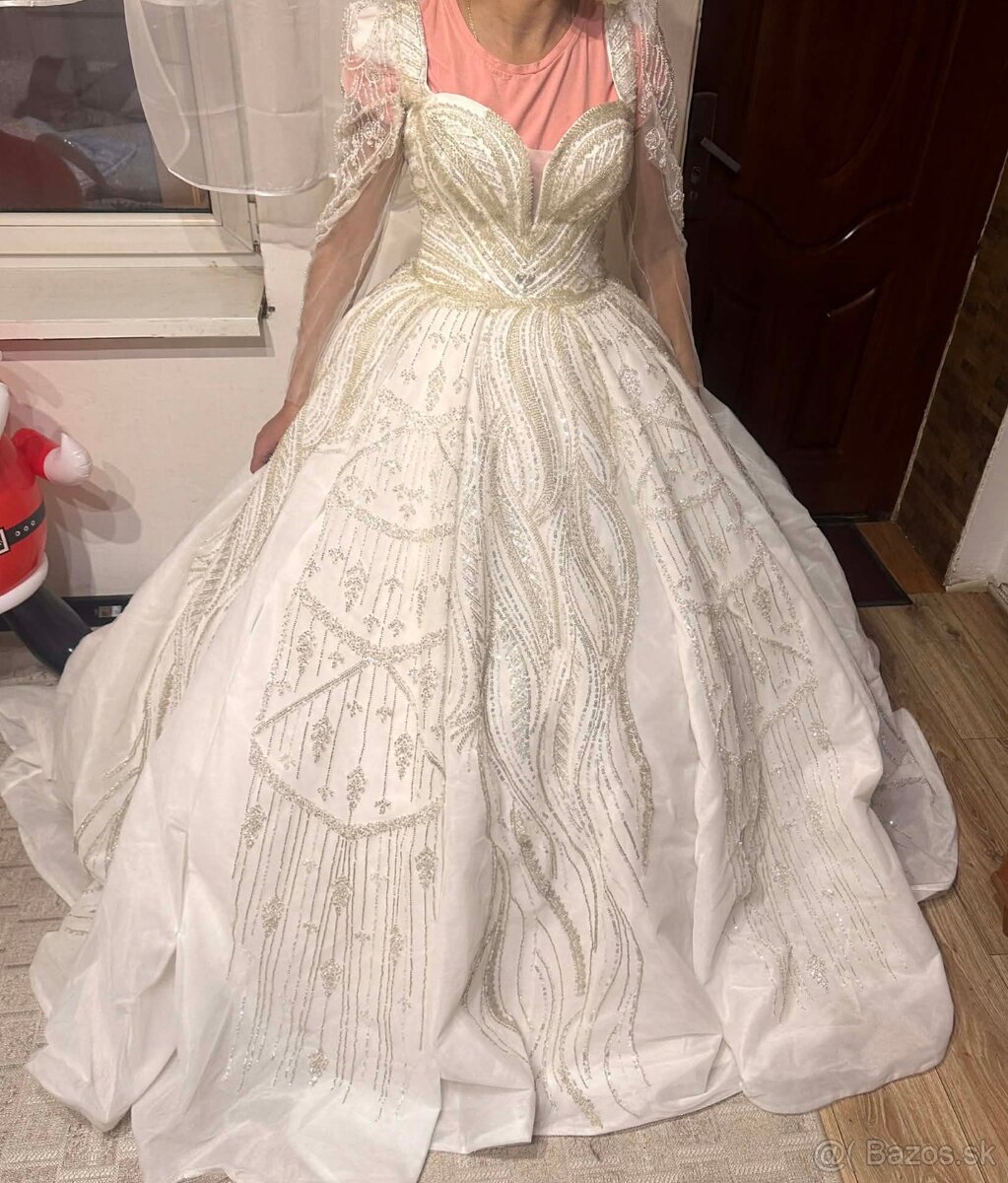 Predám šaty svadobné