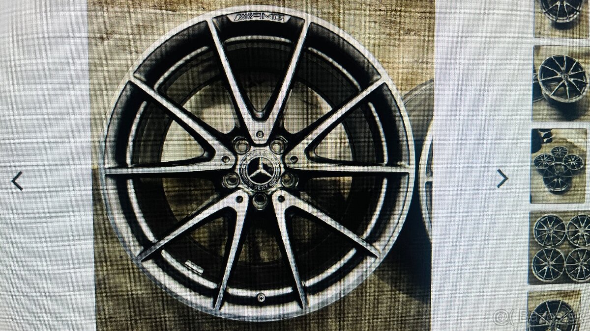 AMG Mercedes Benz, kolesá dvojrozmer