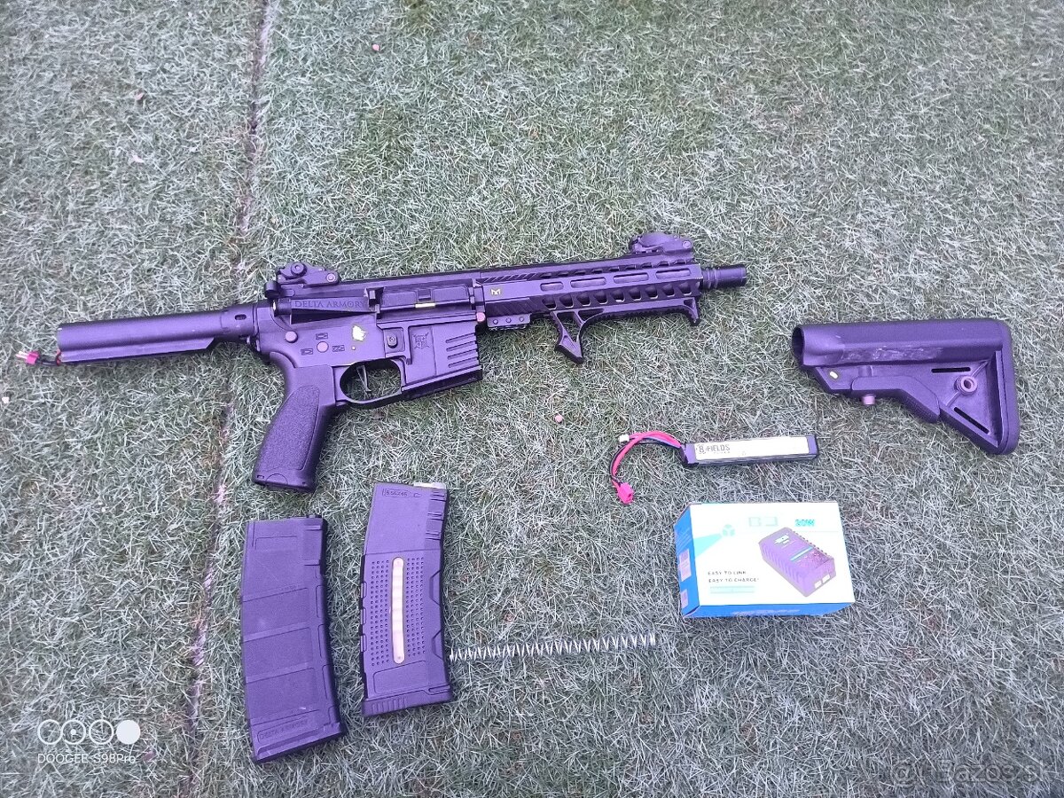 Predám DA AR15 Alfa ETU full ubgrade mlok
