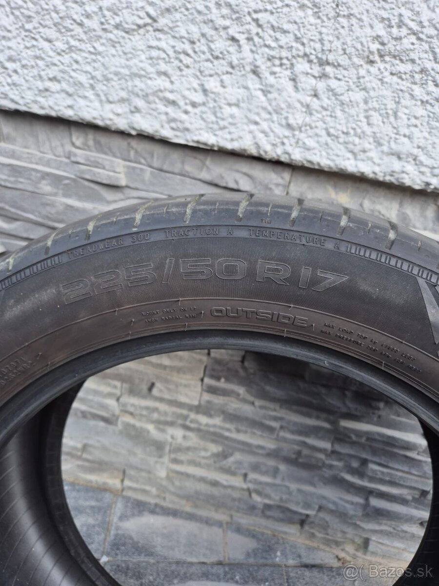 Pneumatiky 225/50/r17 nokian