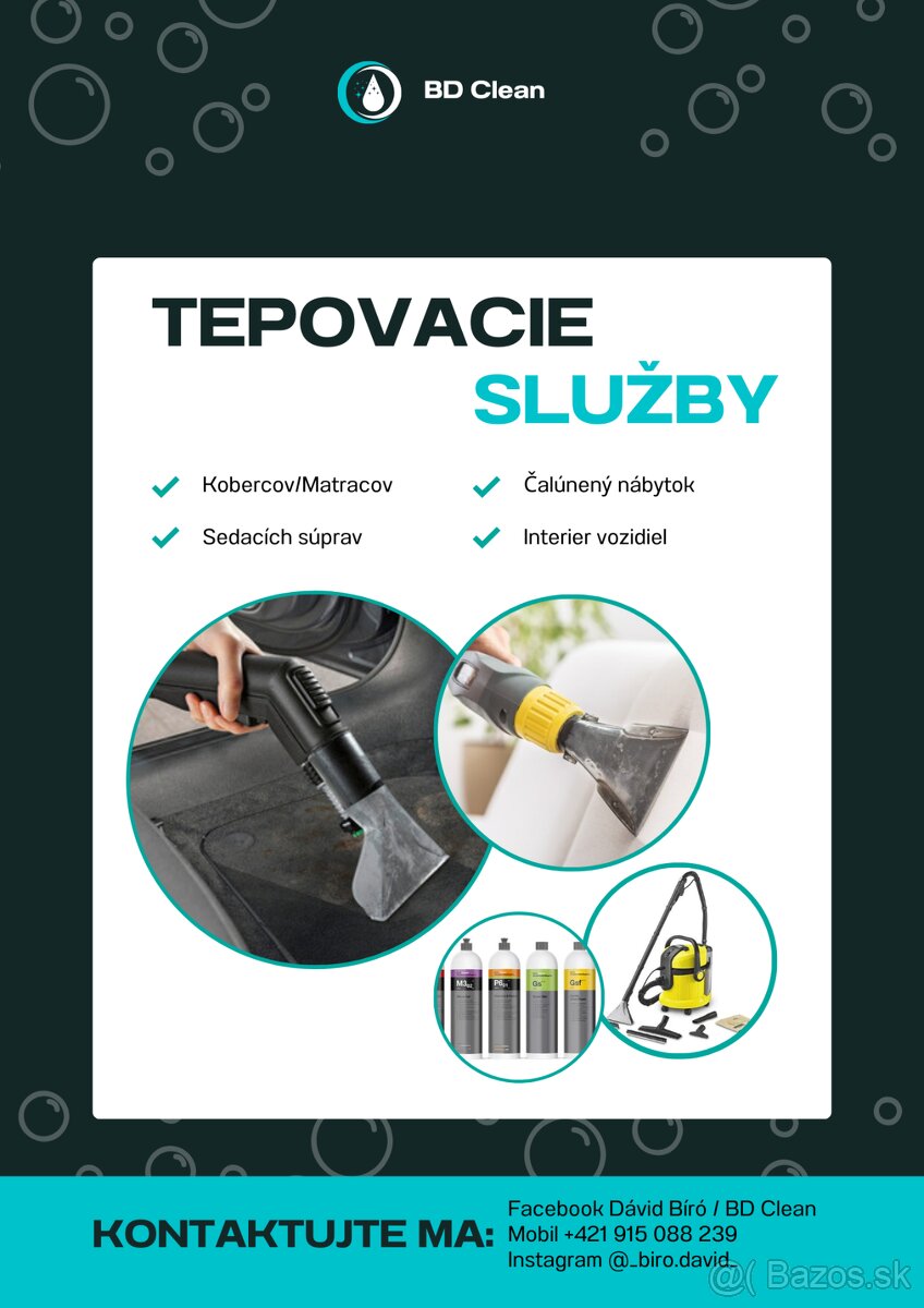 Tepovanie a autokozmetika Tornaľa