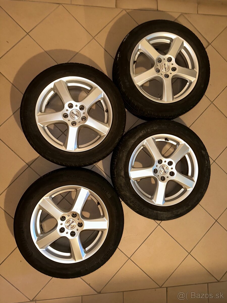Disky ENZO Disky ENZO 6 1/2 Jx16H2 ET50 + Pneu