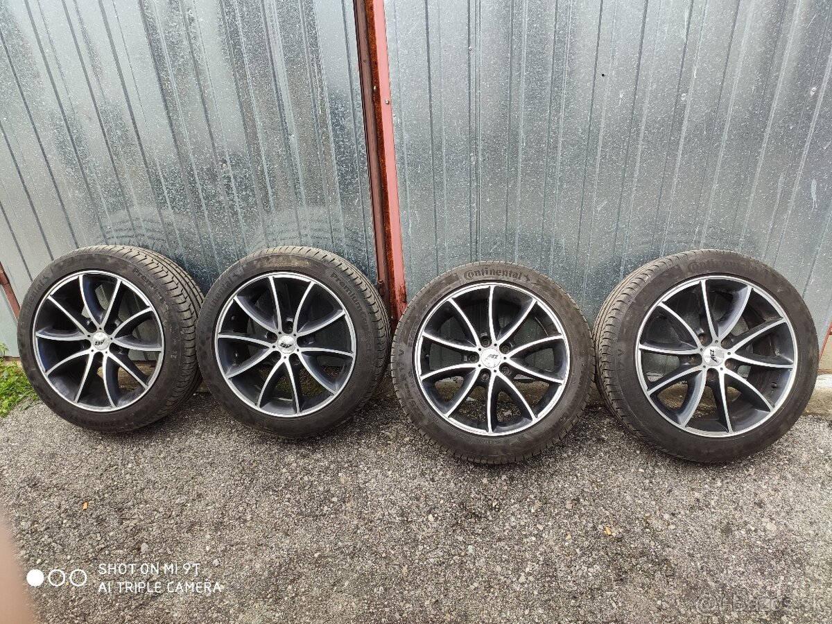 AEZ disky R17 + pneu Continental Premium Contact 6