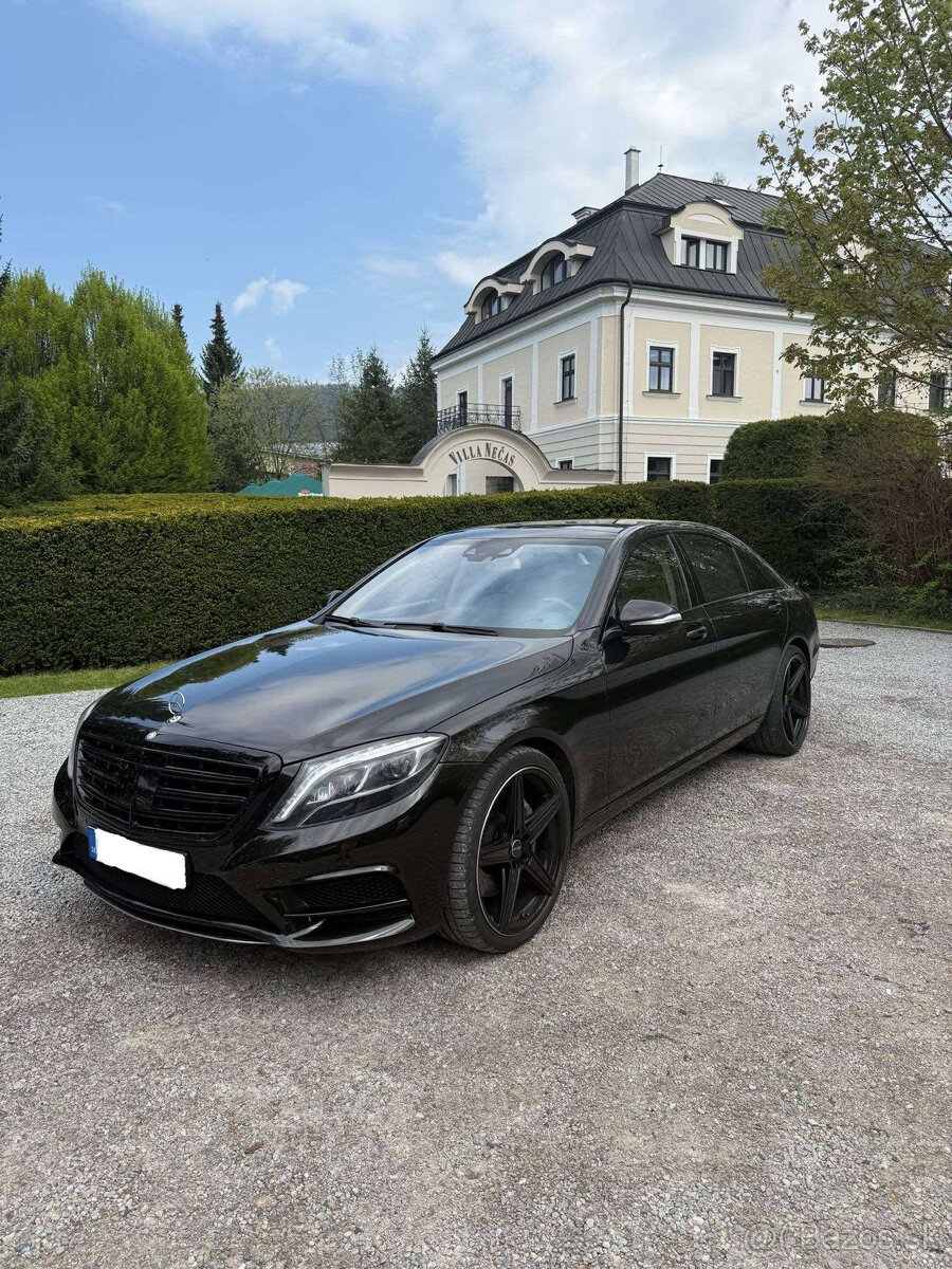 LUXUSNÝ ODVOZ K SLUŽBÁM s MERCEDES-BENZ S 500 so šoférom