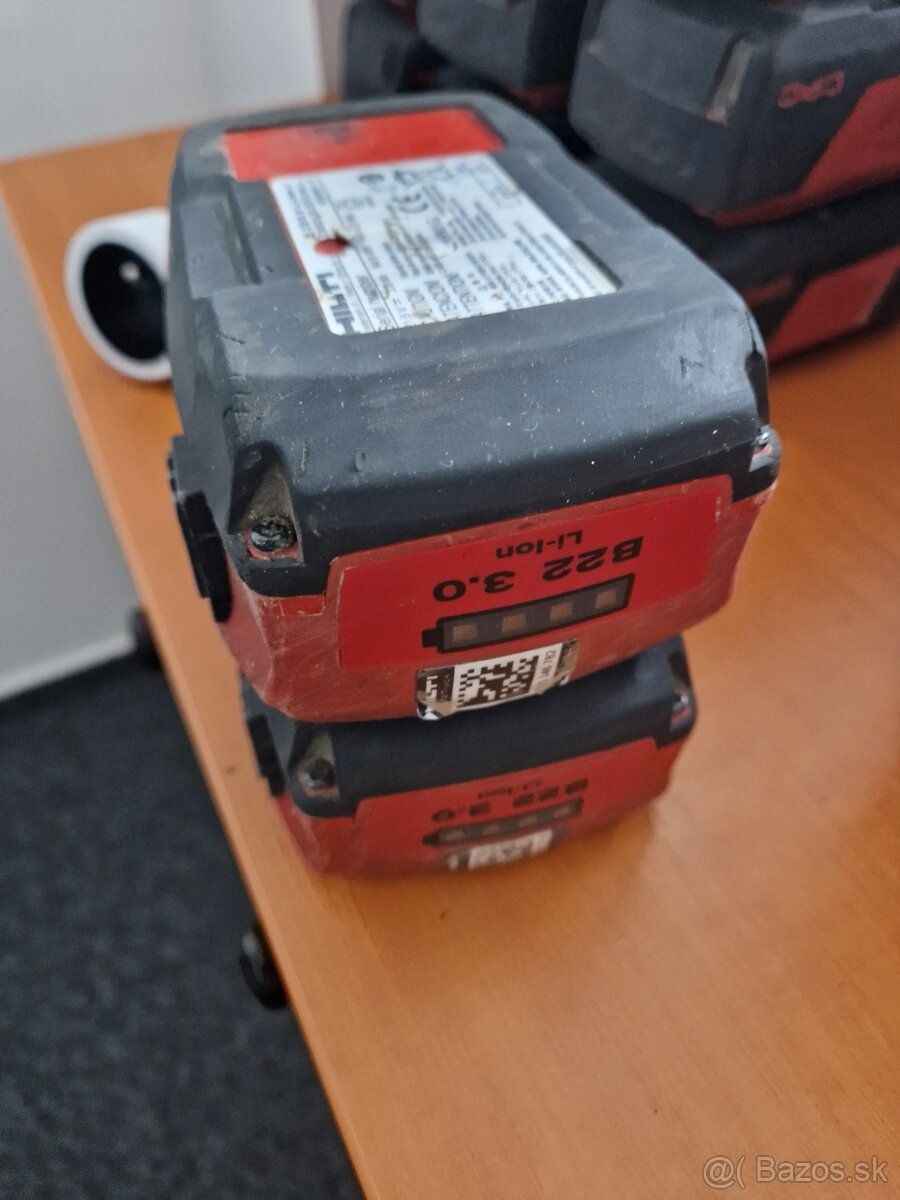 Predám Hilti Aku Batériu B22-3,0Ah 22V v dobrom stave