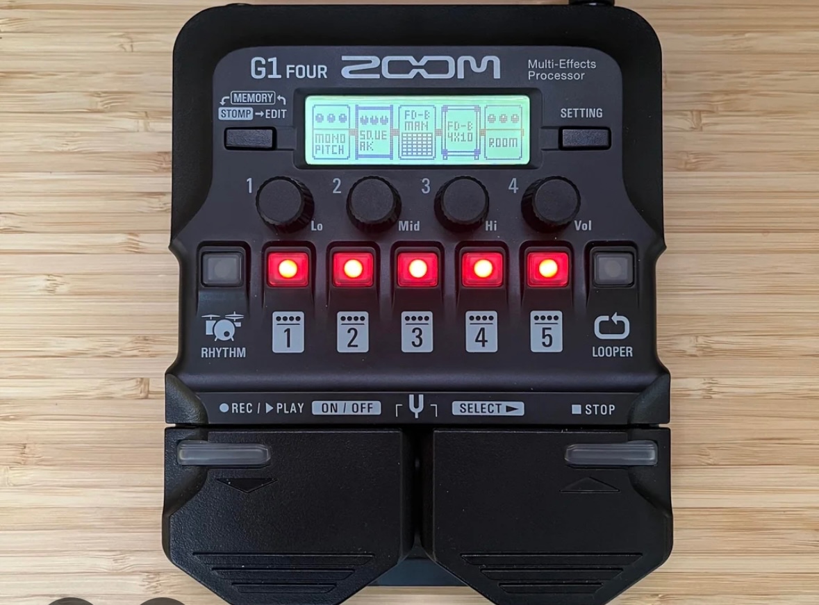 Zoom G1 four - multiefekt