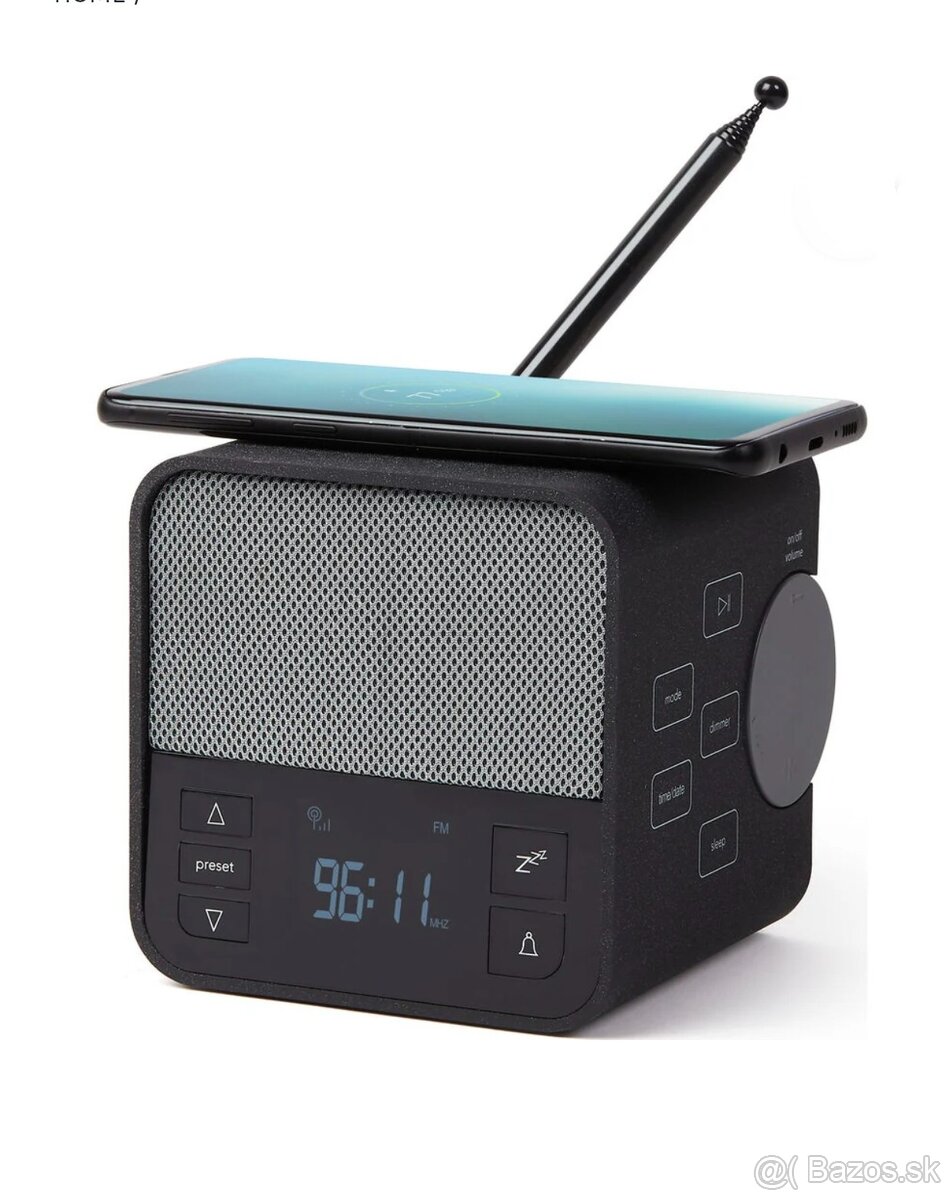 LEXON Rádiobudík 3V1 (bezdrôtovú nabíjačku smartfónu)