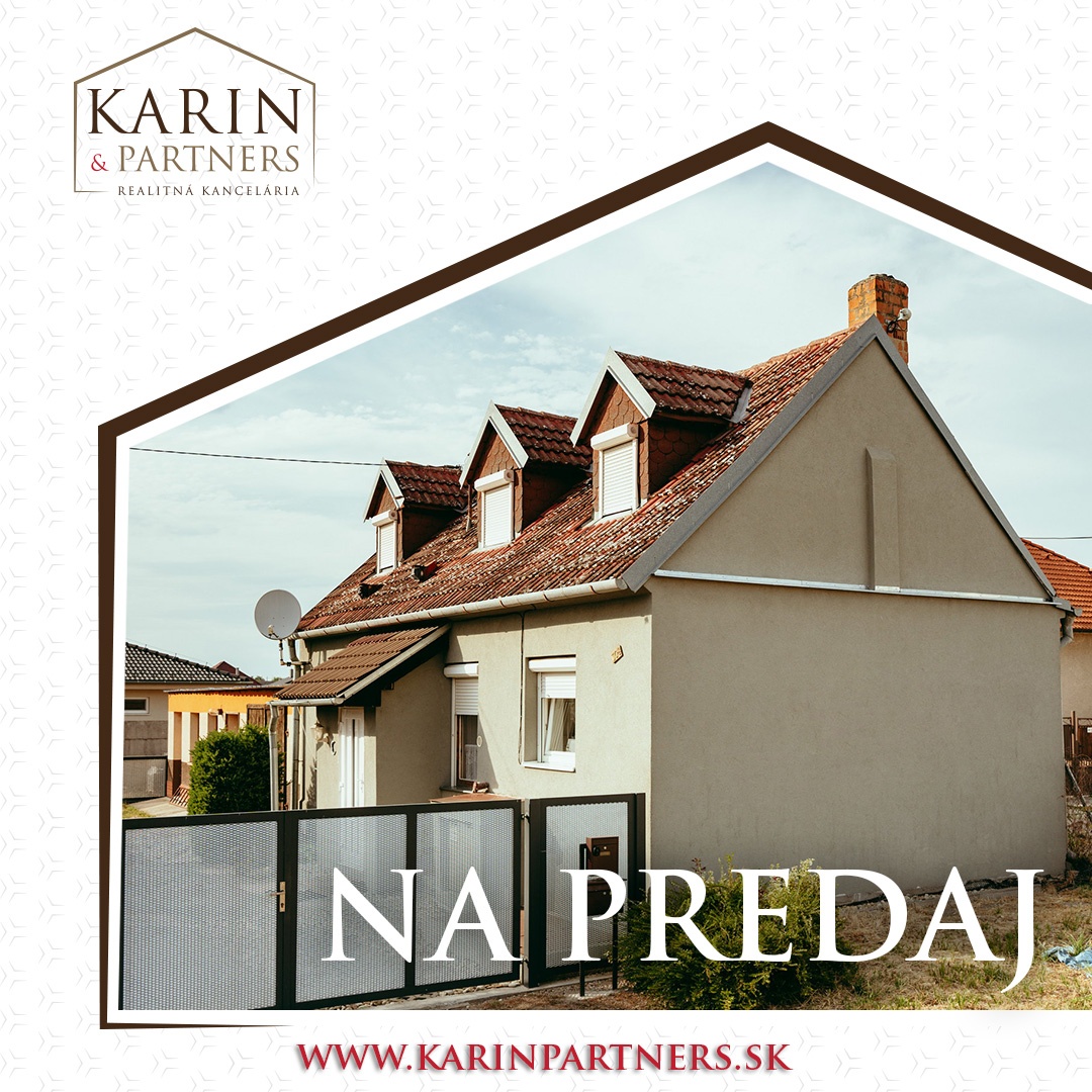 4i rodinný dom s podkrovnými izbami v obci Kúty