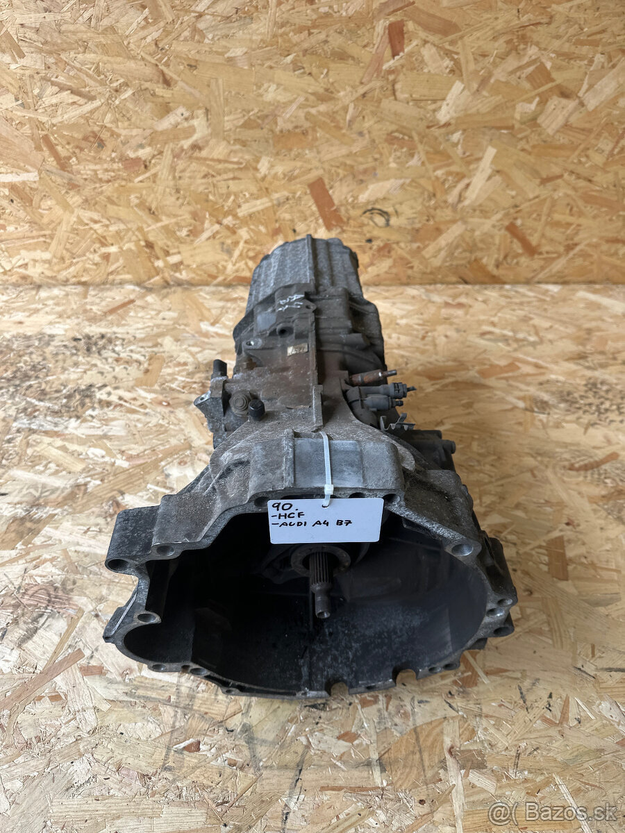 Prodám PŘEVODOVKU AUDI A4 B7 /HCF