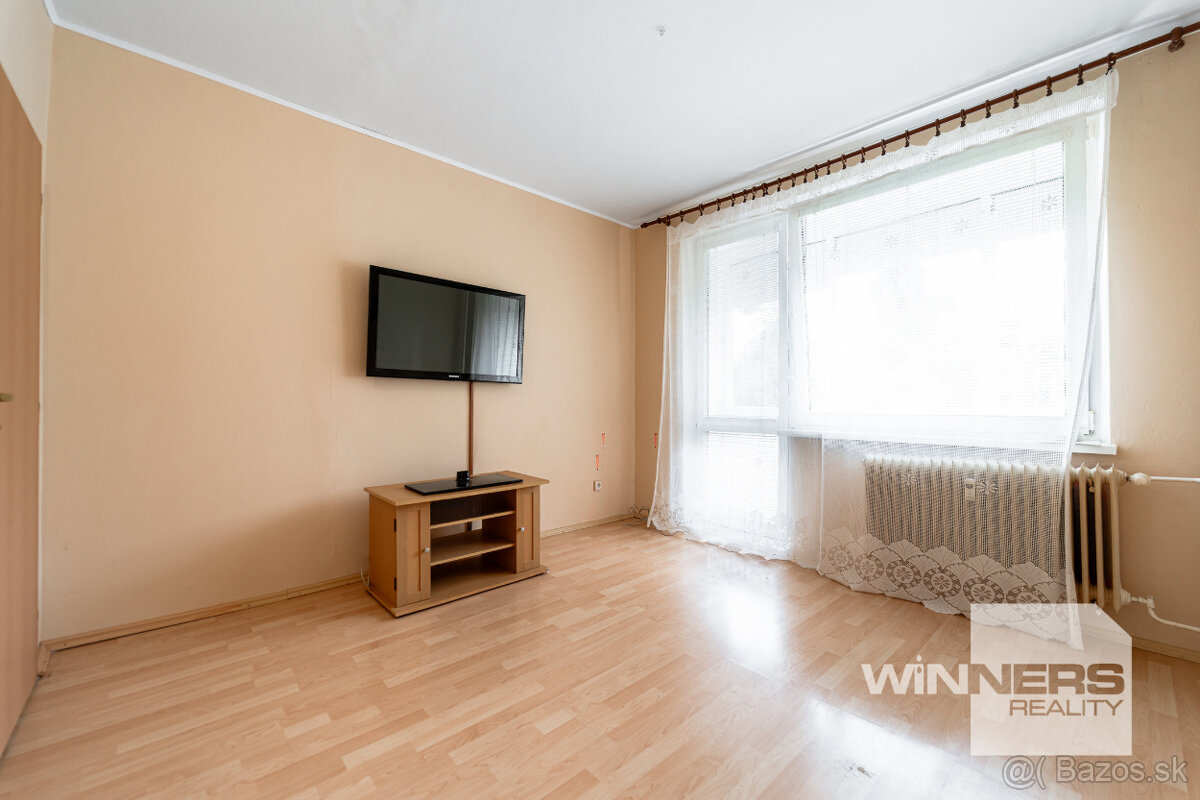 REZERVOVANÝ Na predaj, 2 izbový byt s balkónom