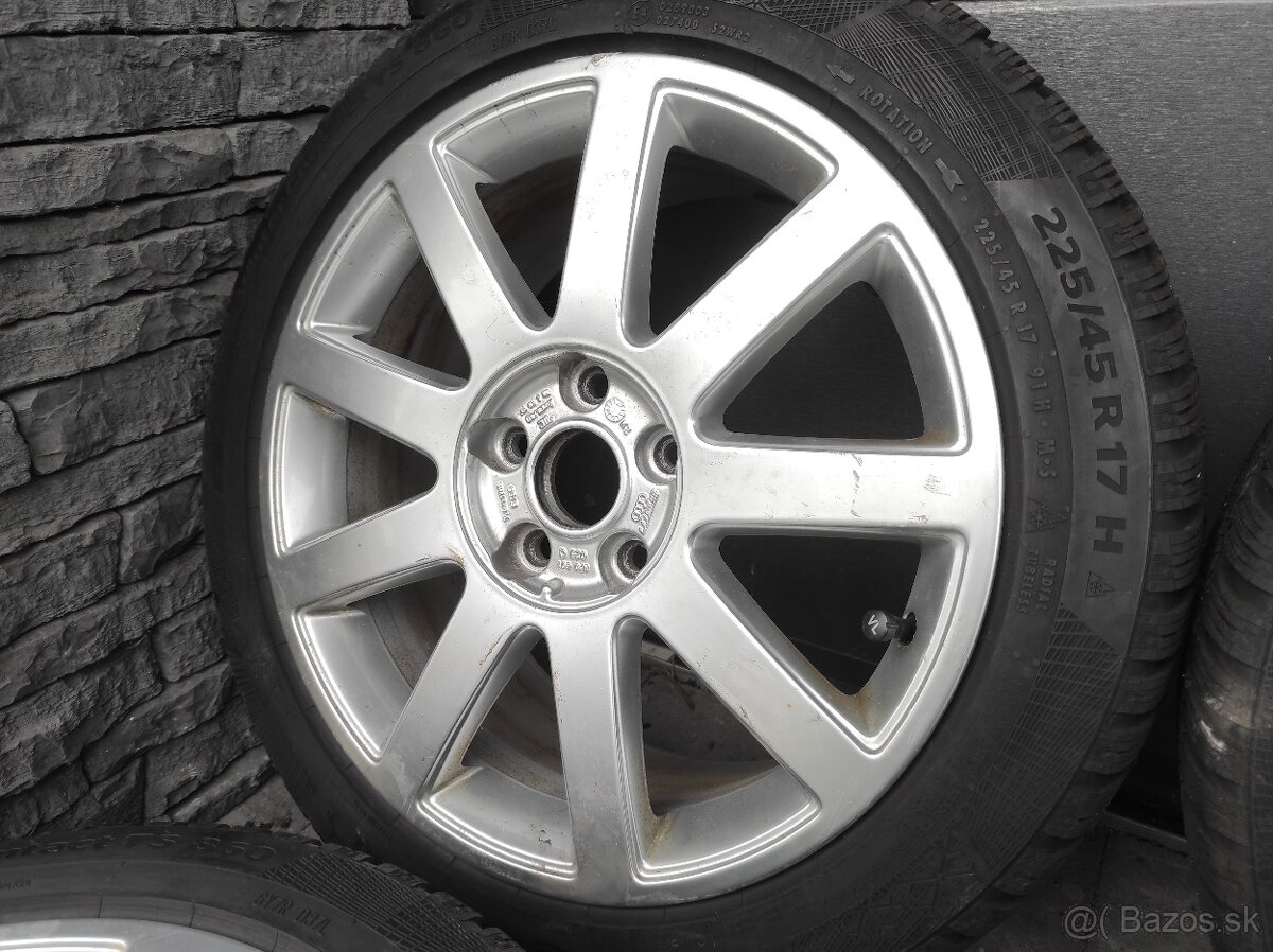Zimna sada 17" 5x112 Audi, VW 225/45 R17