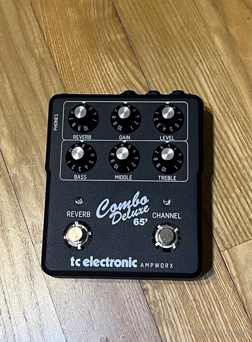 predám emuláciu legendárneho fender combo deluxe 65