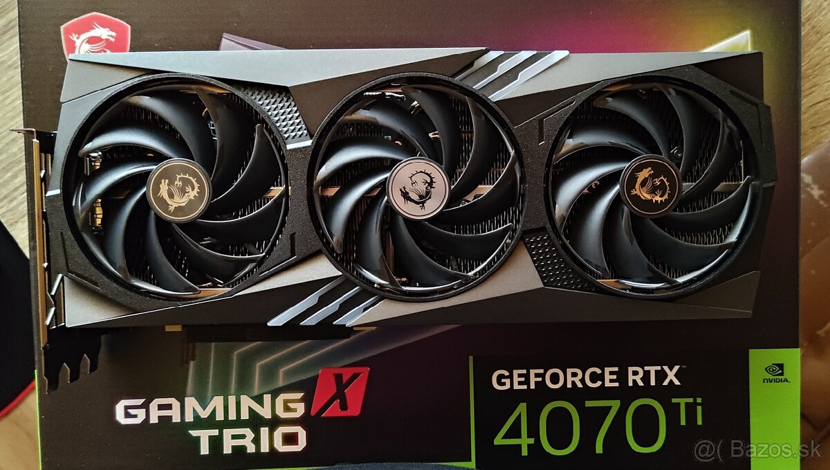 MSI GeForce RTX 4070 Ti Gaming X Trio 12GB