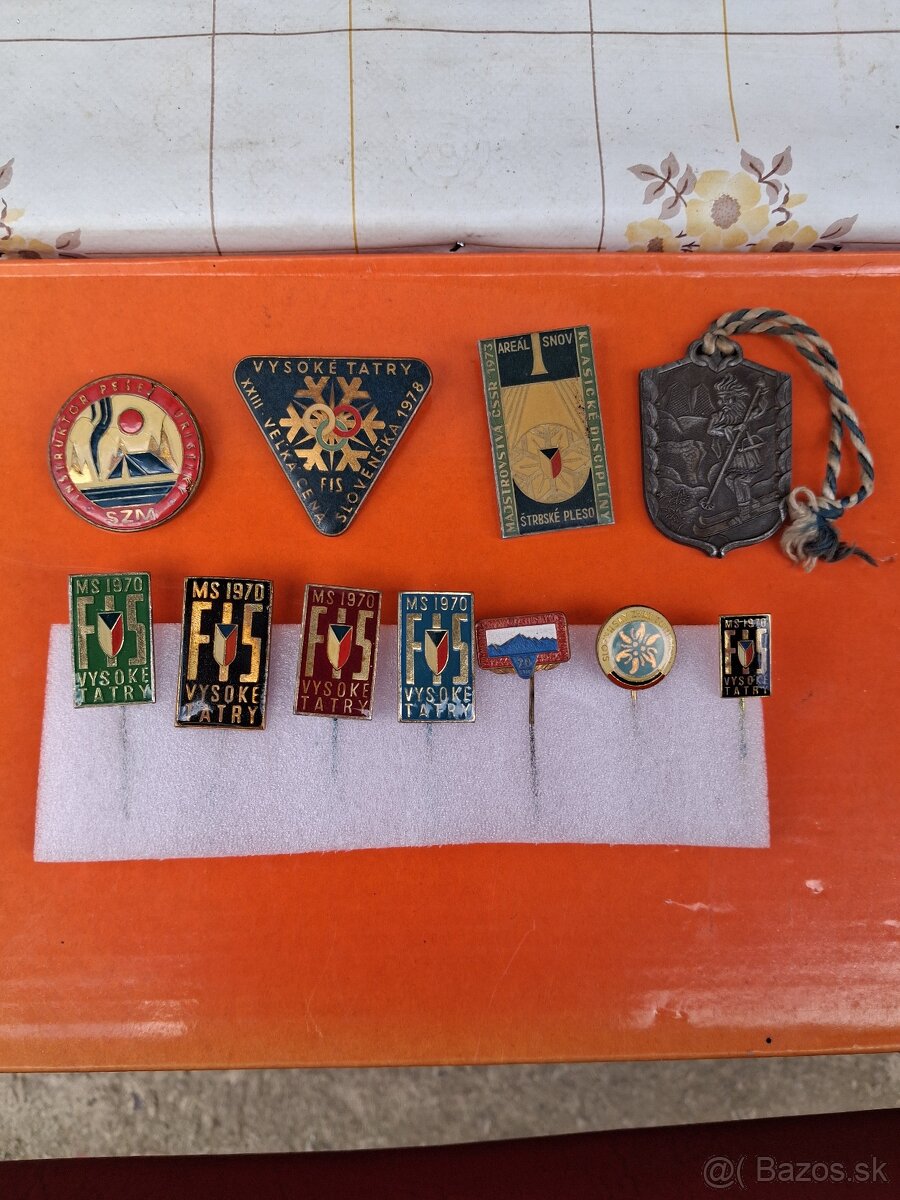 Odznaky Vysoke Tatry turistika