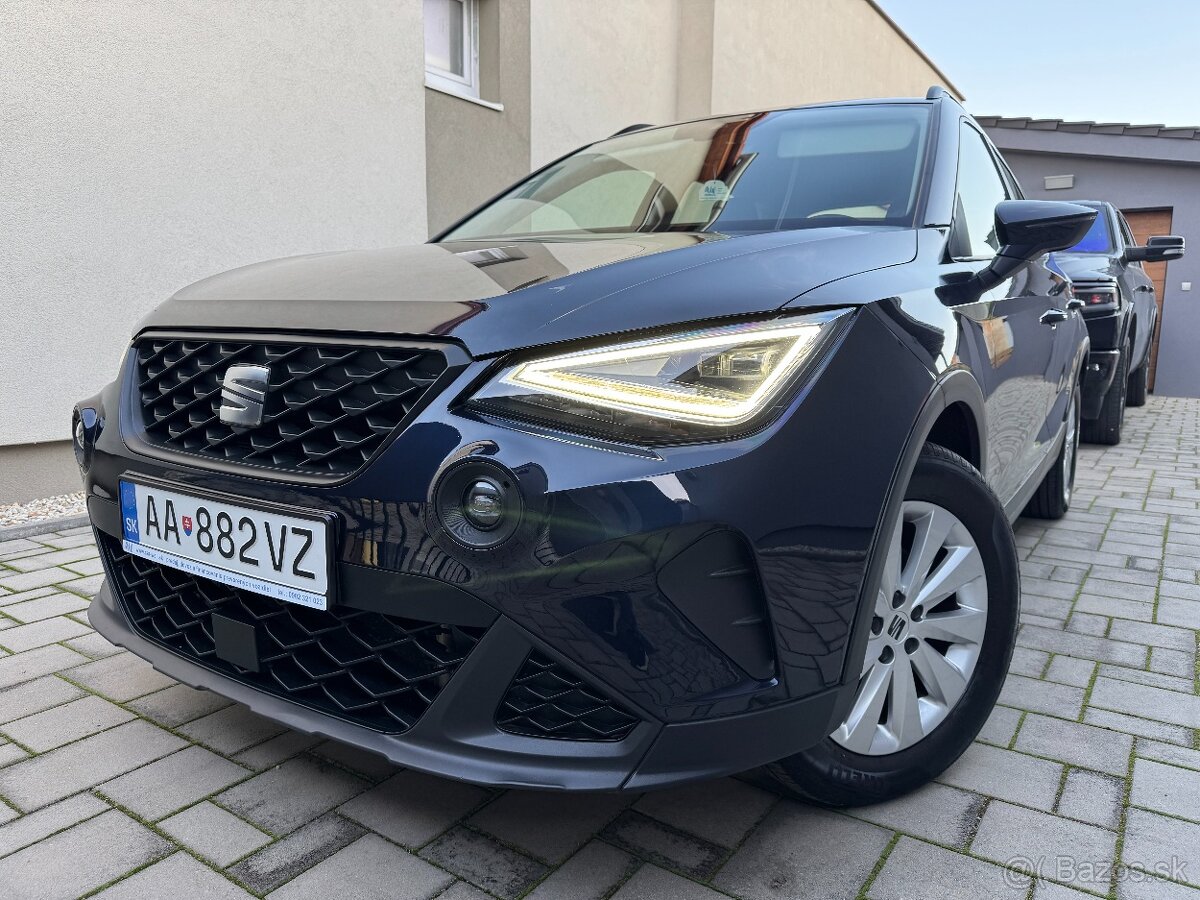 SEAT ARONA, 1,0TSI, BENZÍN, AUTOMAT DSG, 5/2022, 80 618 KM