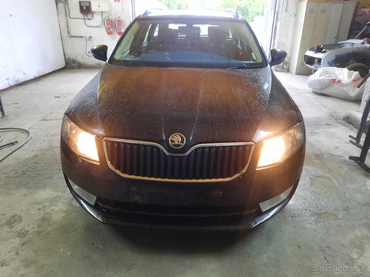 Rozpredam Skoda Octavia 3 1,6tdi farba cierna LF9R.