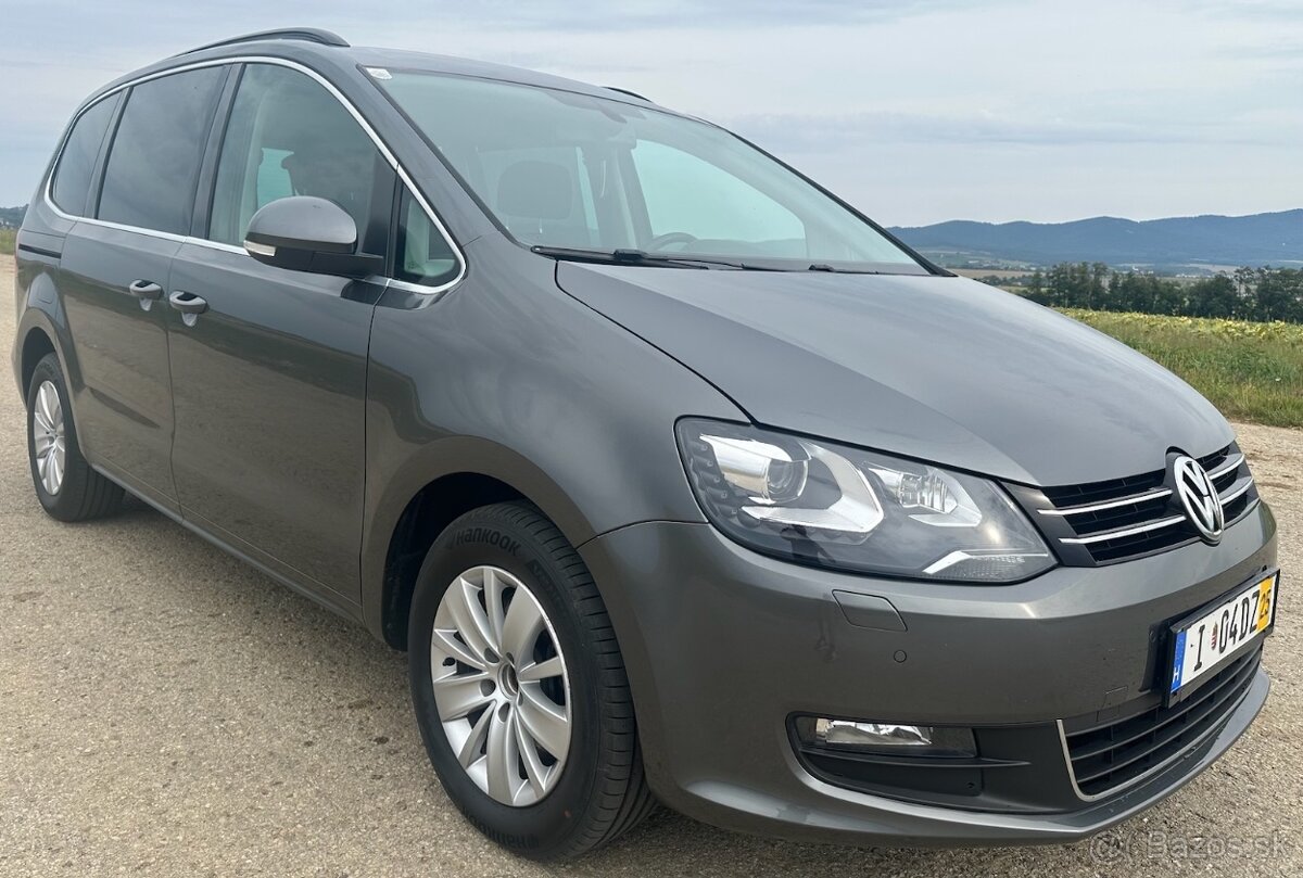 Volkswagen Sharan 2.0 103 kW DSG Webasto 5/2015 nová Stk