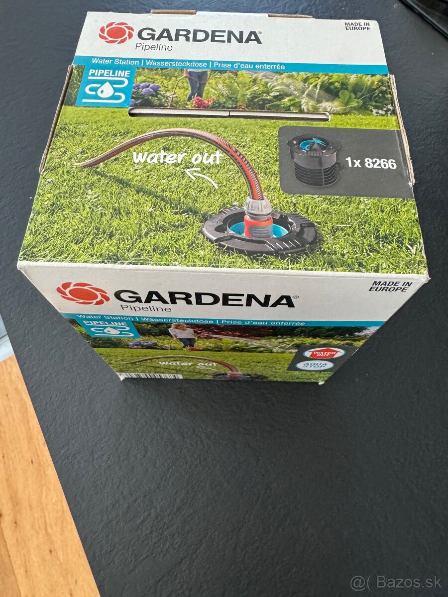 Gardena - vodne zasuvky