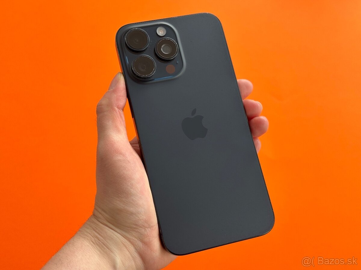 iPhone 15 Pro Max 256GB Blue Titanium
