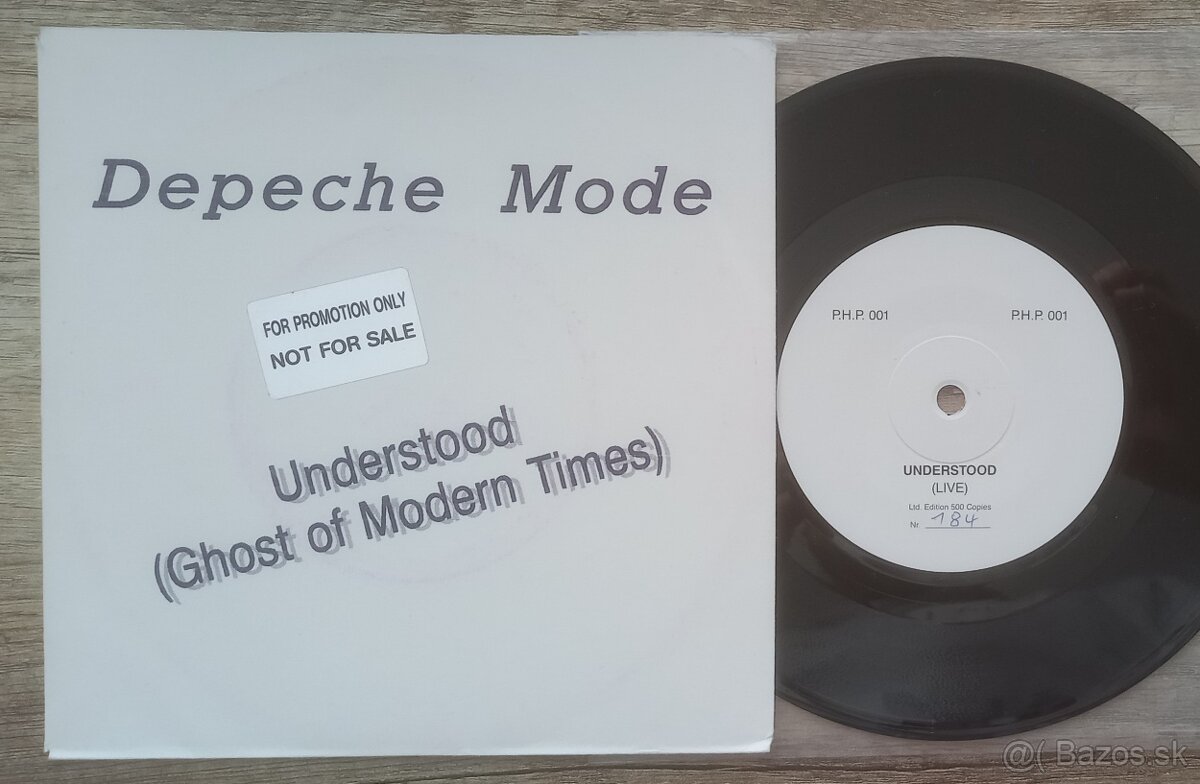 Depeche Mode Bootleg 7" Understood (Ghost Of Modern Times)
