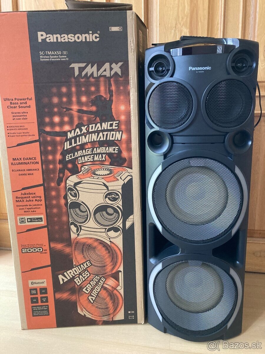 Pártybox reprák aktívny