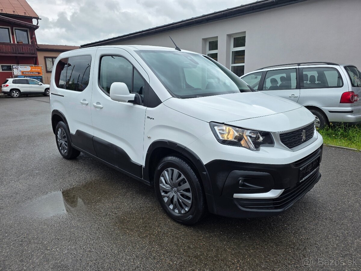PEUGEOT RIFTER 1.5 HDI 75KW MT6 STYLE r.v. 2021