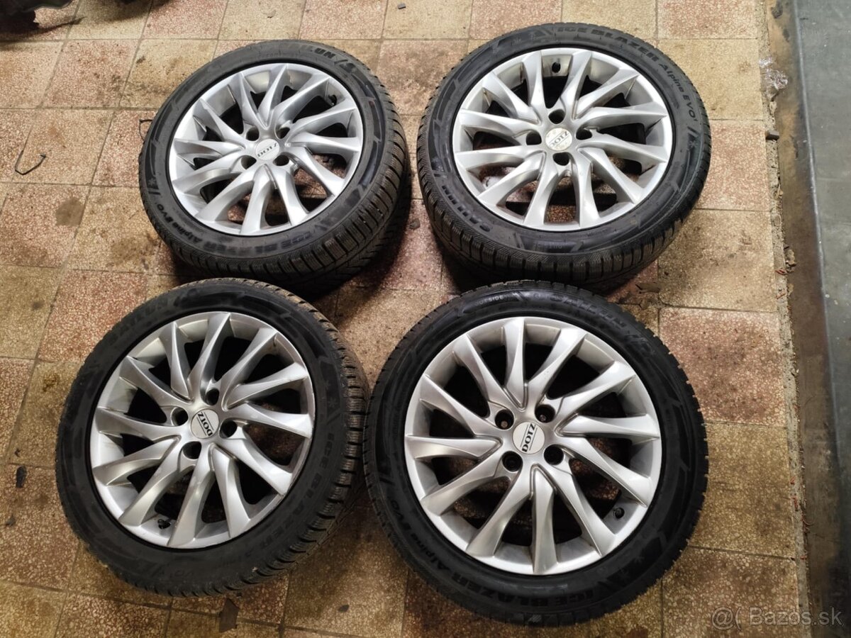 Disky 4x108 R17 + pneu 215/50 R17