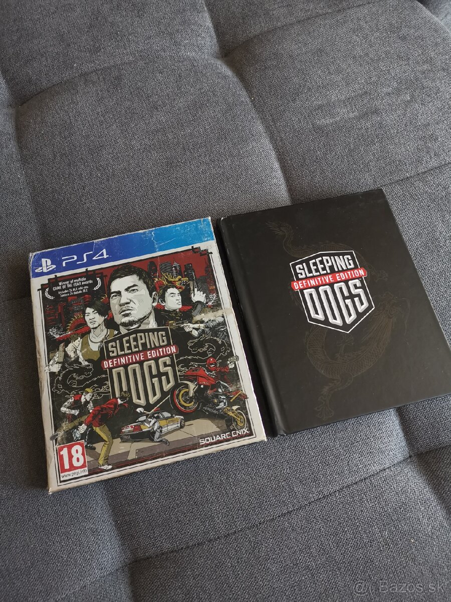 Sleeping dogs definitive edition artbook ps4