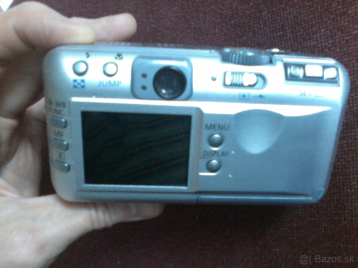 Canon PowerShot S45 Digital Camera PC1033 s nefunkčnou bate