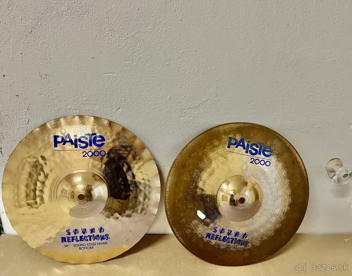 Paiste 2000 14" hi hat sound edge.