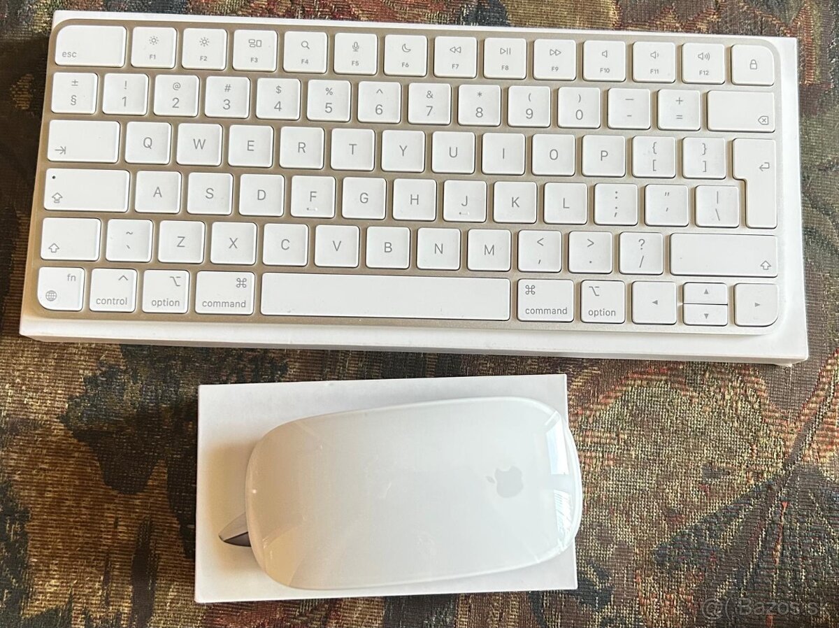 Predám Apple Magic Keyboard + Magic Mouse (nevhodný darček)